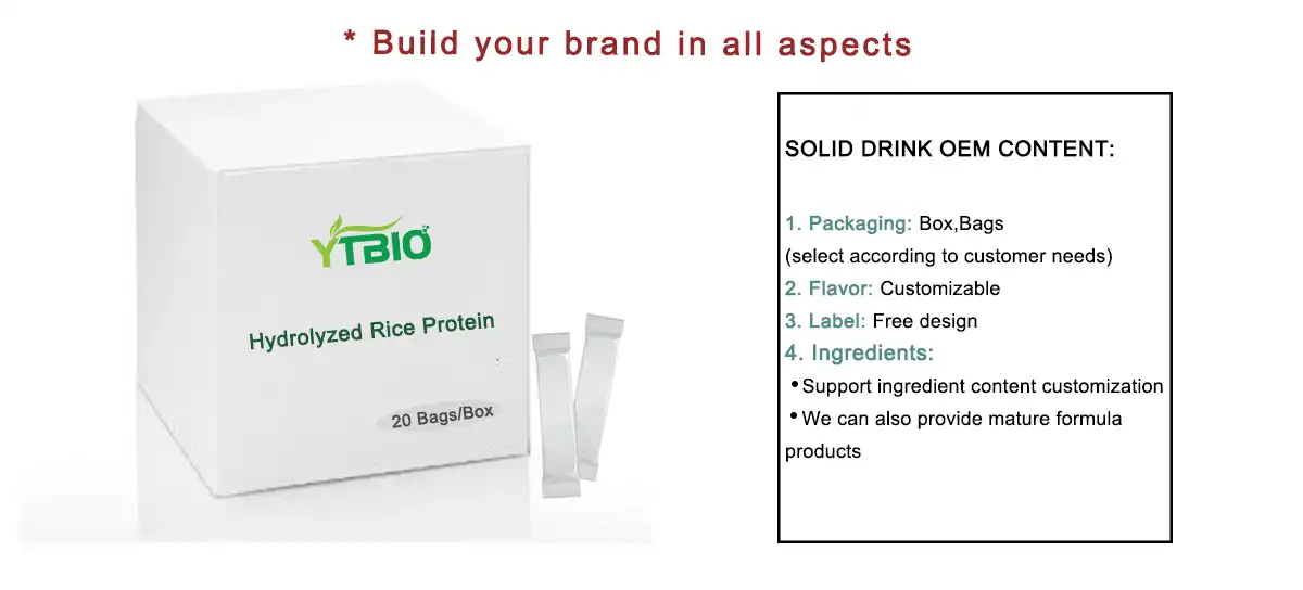 Hydrolyzed Rice Protein Powder