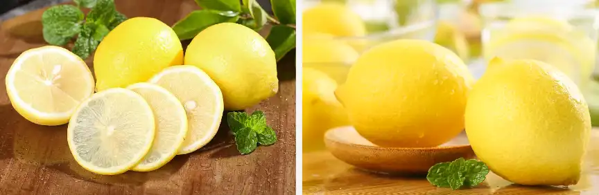 Lemon fruit powder