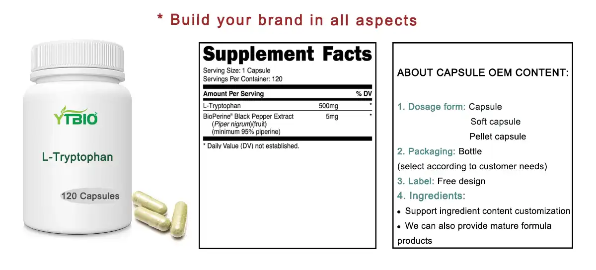  Bulk L-Tryptophan Powder