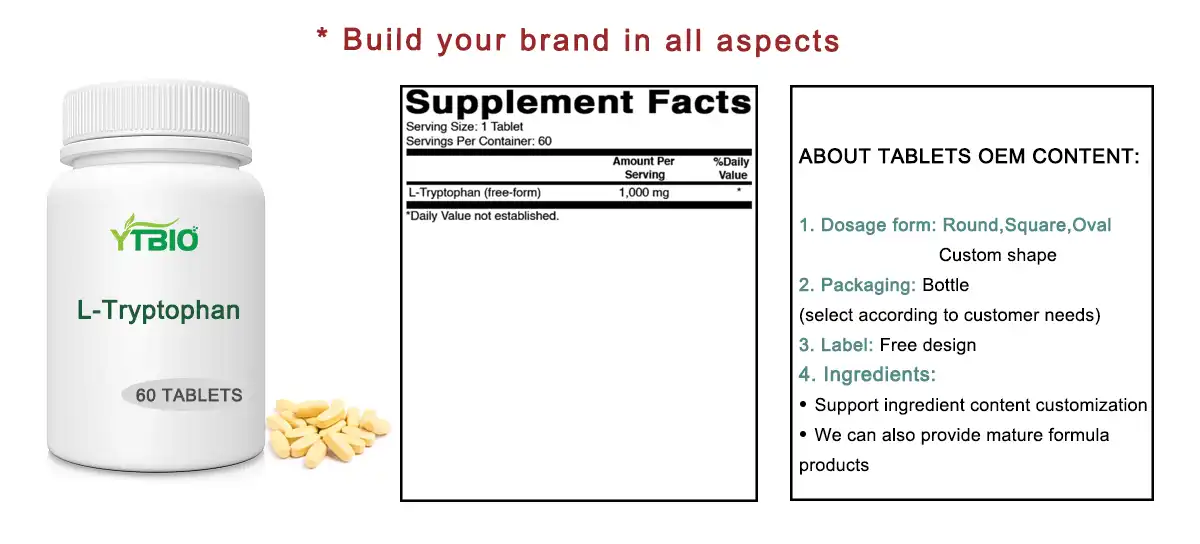  Bulk L-Tryptophan Powder