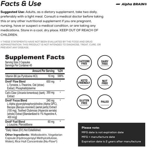 Alpha Brain Capsule