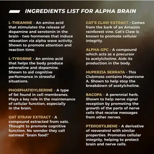 Alpha Brain Capsule