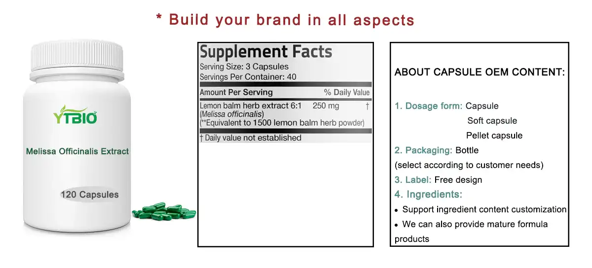 Melissa Officinalis Extract