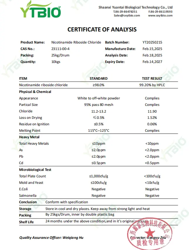 Nicotinamide Riboside Chloride NRC Nicotinamide Riboside Chloride NRC